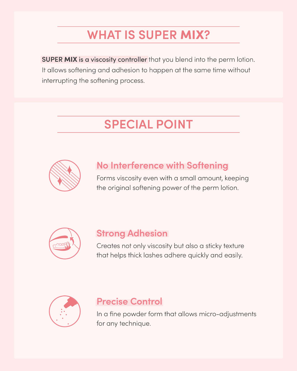Salon Jieun Super Mix Glue Changer